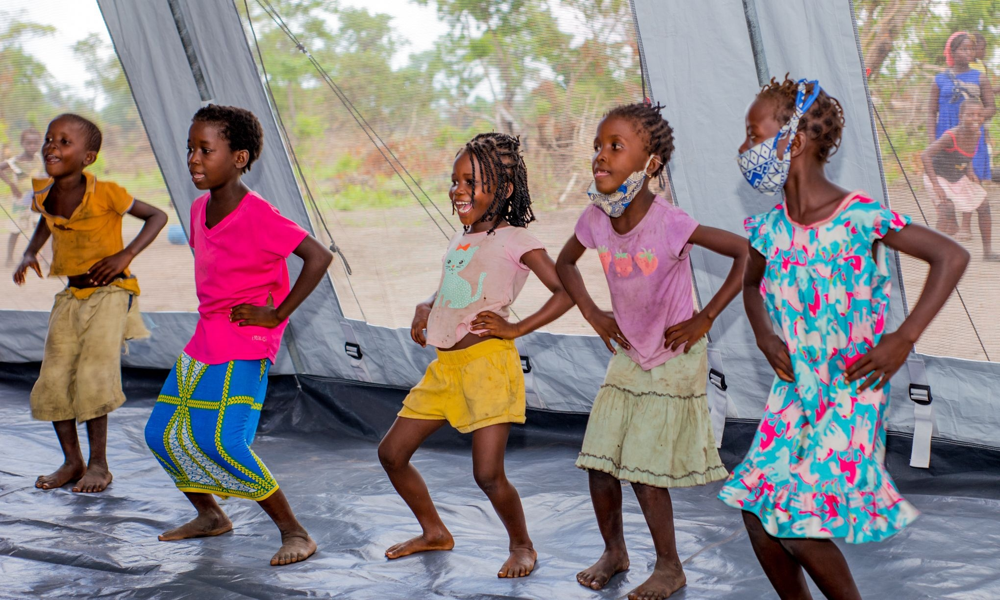 IsraAID opens a new Child Friendly Space in Guara-Guara, Mozambique following Cyclone Eloise, reaching approx. 40 children each day, incl. children with physical disabilities. TWO