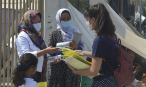 IsraAID responds to Moria refugee camp fire, Lesbos