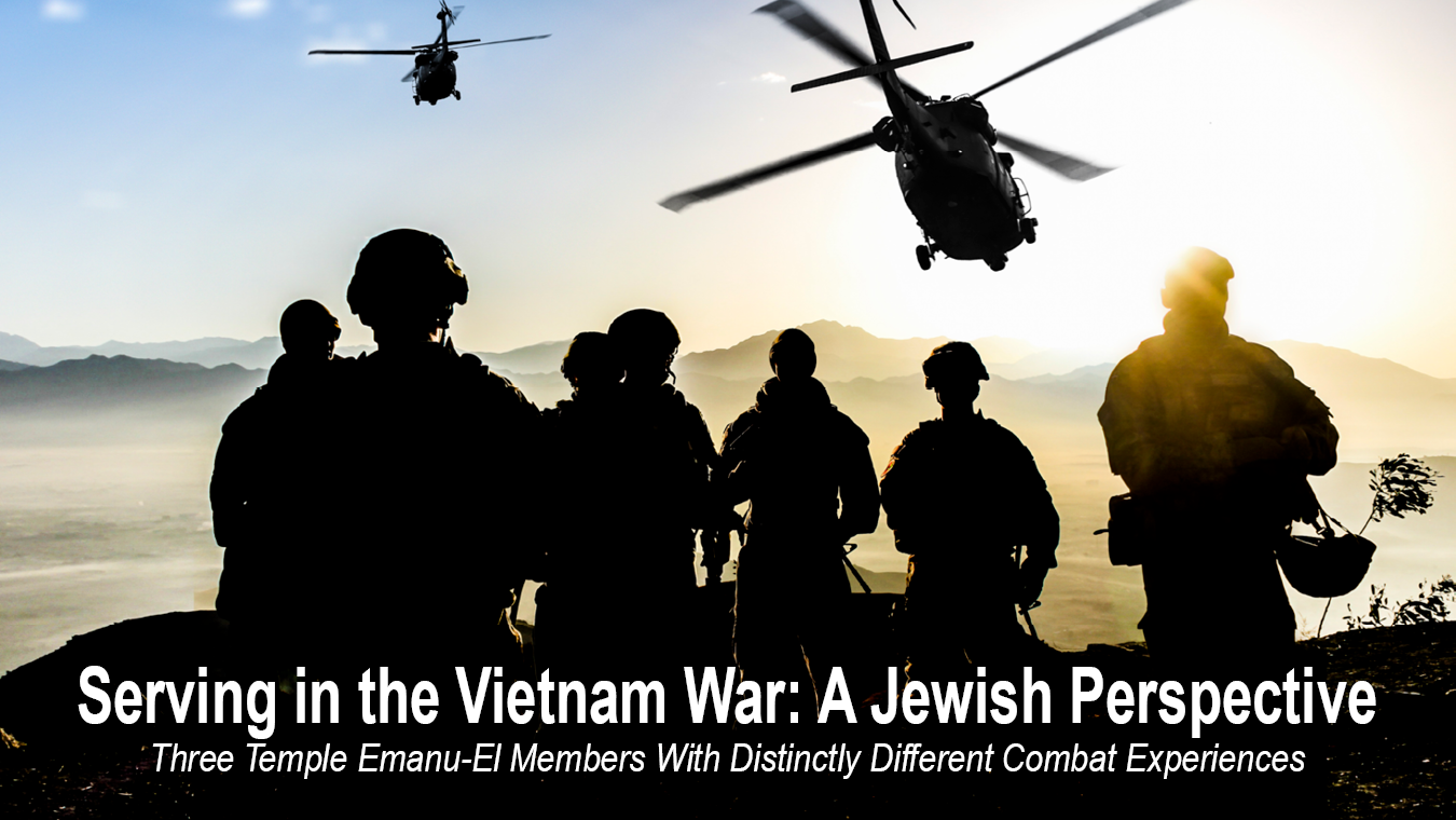 Serving in the Vietnam War A Jewish Perspective Banner