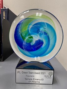 IPL Green Team Award 2021 as presented to TE