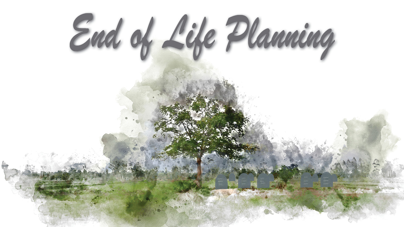 Cemetery Plot Banner