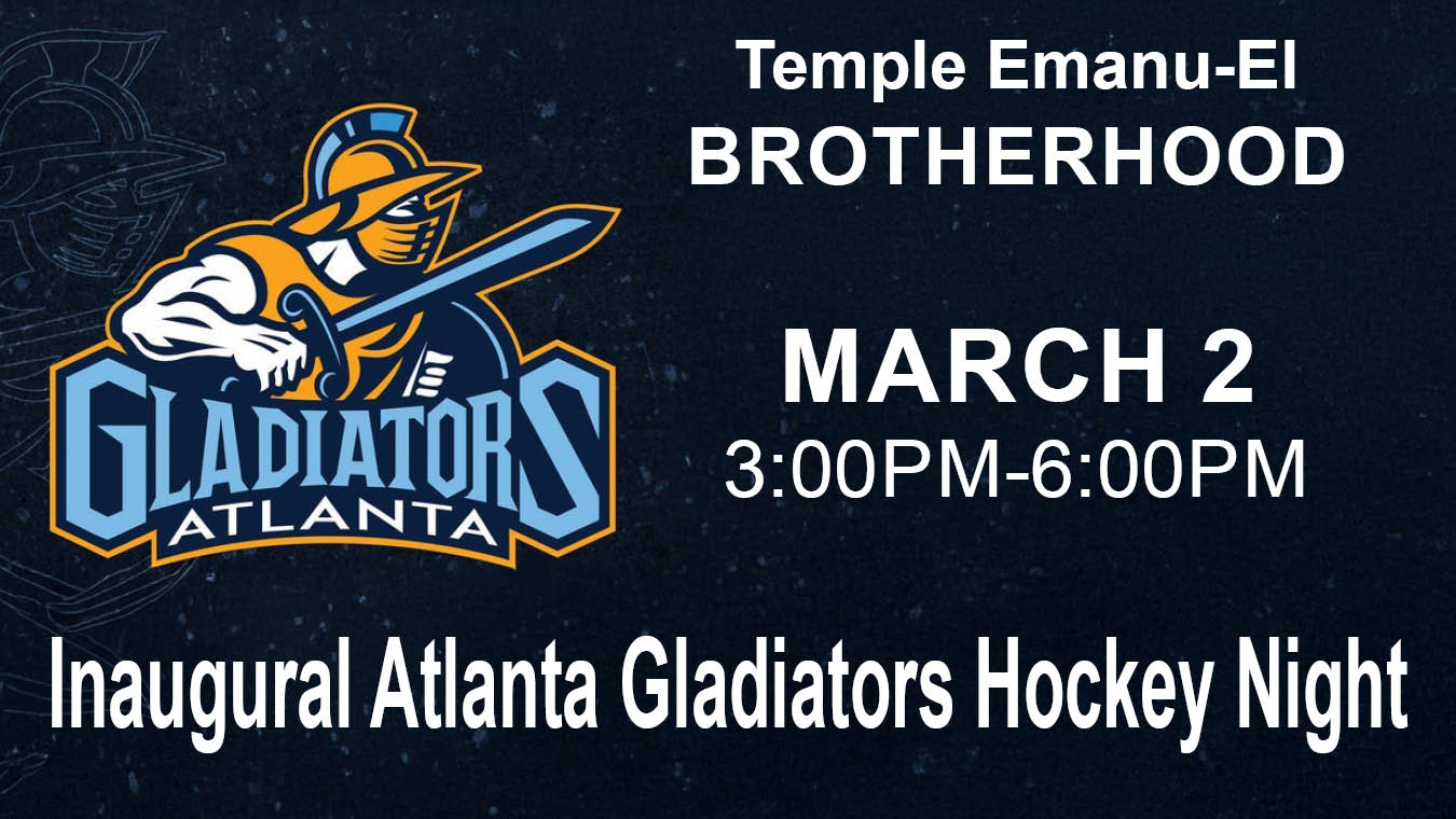 Brotherhood Inaugural Atlanta Gladiators Hockey Night Slide