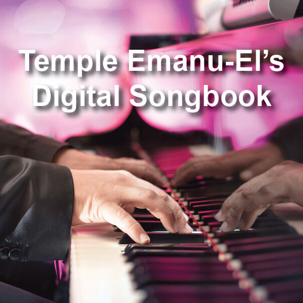 Temple Emanu-El's Digital Songbook Revised
